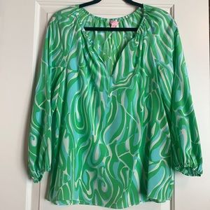Lilly Pulitzer Silk Blouse